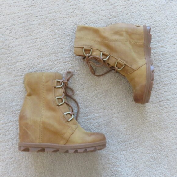 New Sorel Joan of Arctic Wedge boots 7 38 - Picture 6 of 10